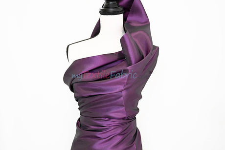 Stretch Taffeta Fabric | 60" Wide | Multiple Solid Colors | Continuous Yards | Costumes, Apparel, Cosplay, Designs | MTF Quality |