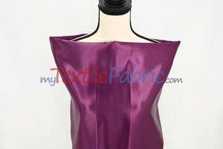 Bridal Satin Fabric | Shiny Bridal Satin | 60" Wide | Multiple Colors | Yards & Bolts