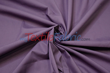 Polyester Cotton Broadcloth Fabric | 60" Wide | Solid Colors | Continuous Yards and by Bolt