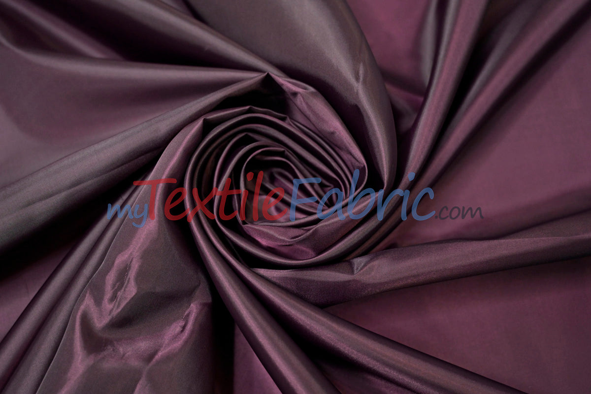 Polyester Lining Fabric | Woven Polyester Lining | 60" Wide | Continuous Yards | Imperial Taffeta Lining | Apparel Lining | Tent Lining and Decoration