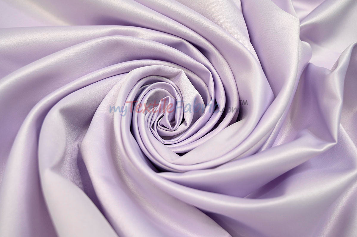 Lamour Satin Fabric | Polyester Matte Satin | Peau De Soie | 60" Wide | Wedding Dress, Tablecloth, Multiple Colors