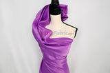 Lamour Satin Fabric | Polyester Matte Satin | Peau De Soie | 60" Wide | Wedding Dress, Tablecloth, Multiple Colors