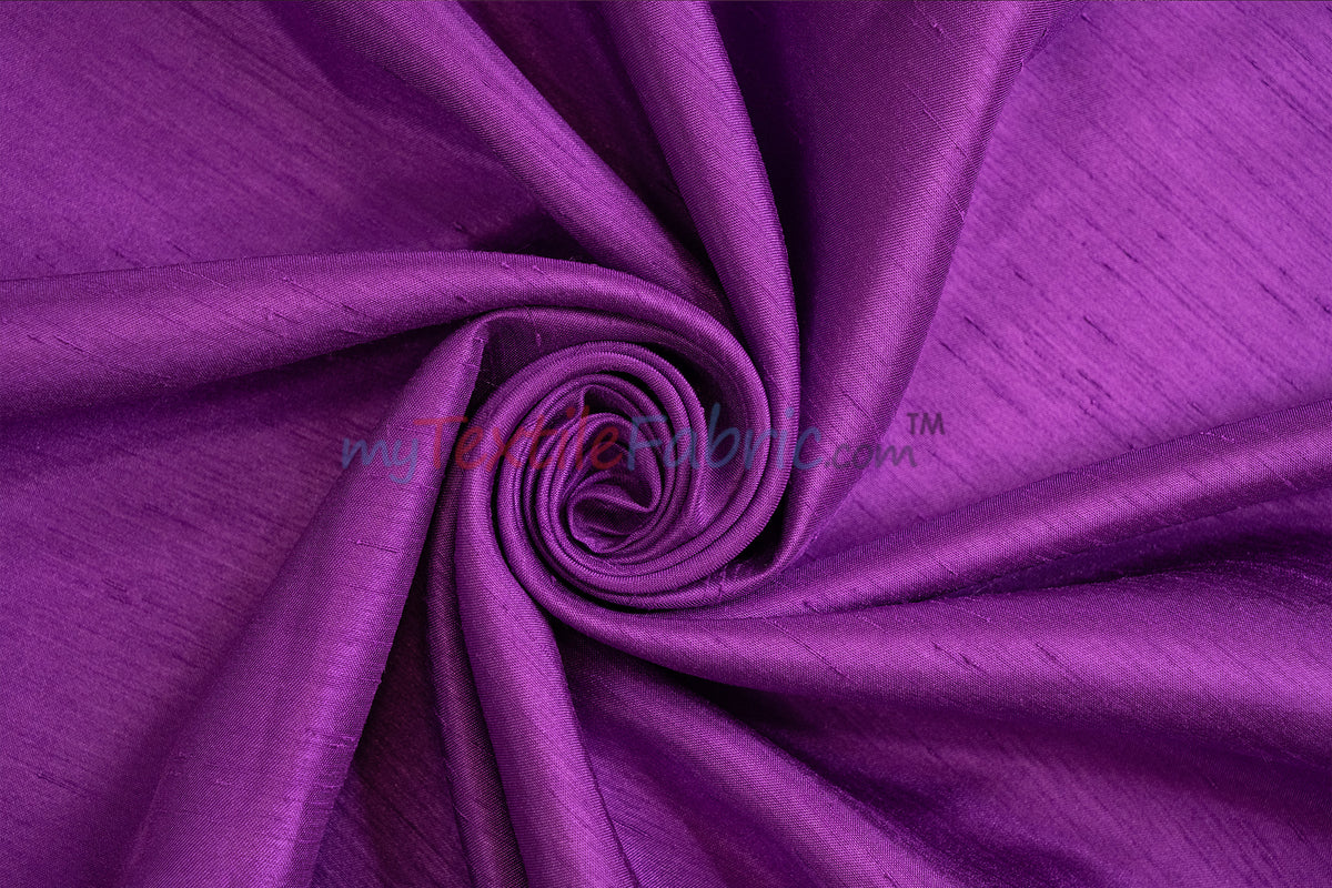 Shantung Satin Fabric | Satin Dupioni Silk Fabric | 60" Wide | Multiple Colors | Yards & Bolts