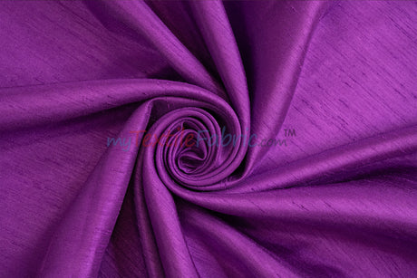 Shantung Satin Fabric | Satin Dupioni Silk Fabric | 60" Wide | Multiple Colors | Yards & Bolts