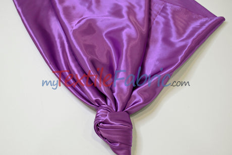 Stretch Charmeuse Satin Fabric | Soft Silky Satin Fabric | 96% Polyester 4% Spandex | Multiple Colors | Yards & Bolts