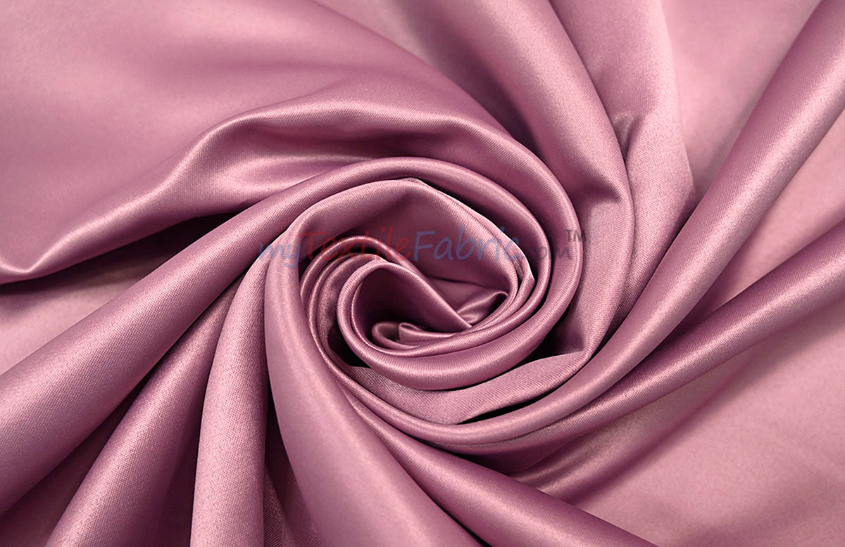 Lamour Satin Fabric | Polyester Matte Satin | Peau De Soie | 60" Wide | Wedding Dress, Tablecloth, Multiple Colors
