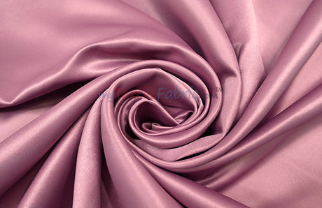 Lamour Satin Fabric | Polyester Matte Satin | Peau De Soie | 60" Wide | Wedding Dress, Tablecloth, Multiple Colors