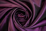 Taffeta Fabric | Two Tone Taffeta Fabric | Non Stretch Taffeta | 60" Wide | Multiple Solid Colors