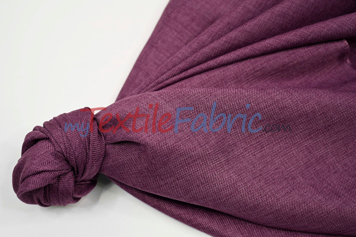 Vintage Linen Fabric | Imitation Burlap Fabric | 60" Wide | Faux Burlap | Vintage Rustic Natural Look Burlap | Washable Burlap Fabric for Decor |