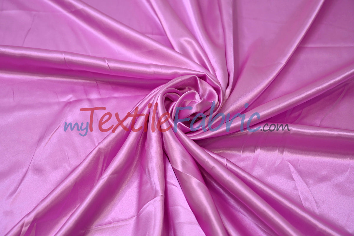 Charmeuse Satin Fabric | Silky Soft Satin | 60" Wide | Wholesale Bolt Only | Multiple Colors |