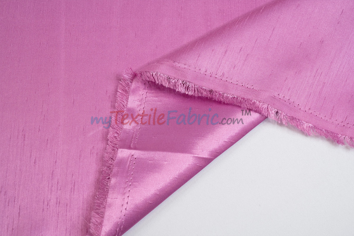 Shantung Satin Fabric | Satin Dupioni Silk Fabric | 60" Wide | Multiple Colors | Yards & Bolts