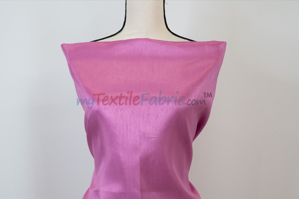 Shantung Satin Fabric | Satin Dupioni Silk Fabric | 60" Wide | Multiple Colors | Yards & Bolts