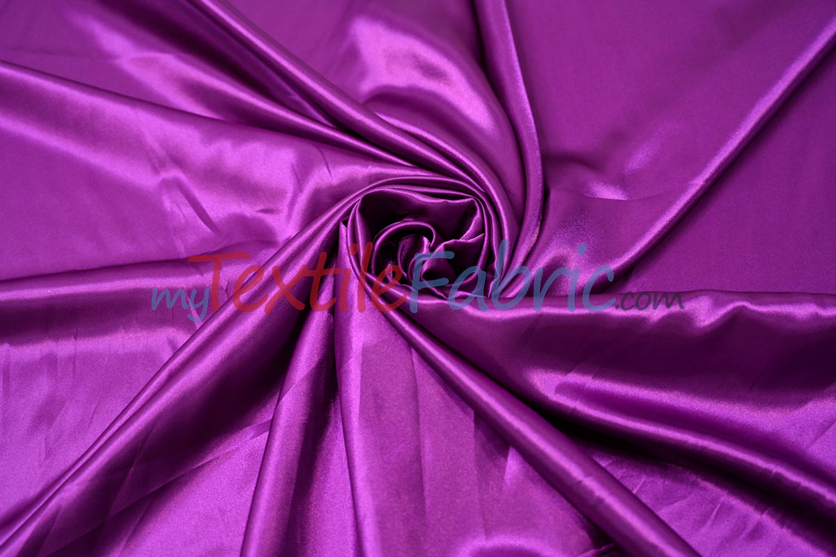 Charmeuse Satin Fabric | Silky Soft Satin | 60" Wide | Wholesale Bolt Only | Multiple Colors |