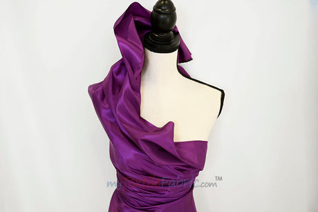 Taffeta Fabric | Two Tone Taffeta Fabric | Non Stretch Taffeta | 60" Wide | Multiple Solid Colors