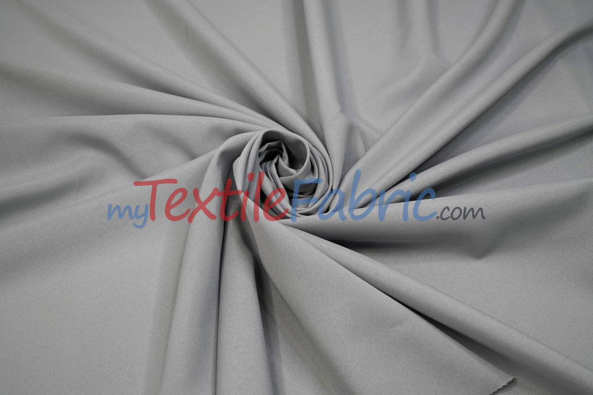 Extra Wide Polyester Fabric | 124" Wide Polyester Fabric | 124" Polypoplin for Tablecloths, Drapery, and Curtains |