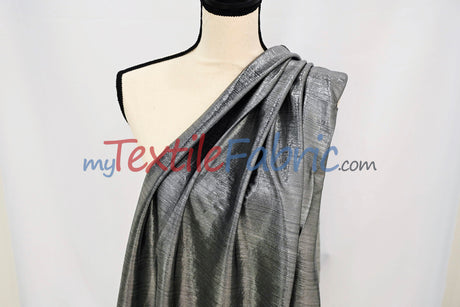 Metallic Stretch Slinky Fabric by the Yard | 58” Wide | 2 Way Stretch | Multiple Colors