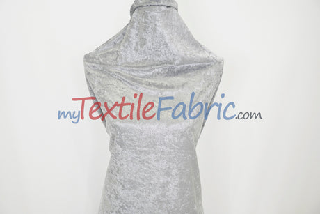 Panne Velvet Fabric | 60" Wide | Crush Panne Velour | Apparel, Costumes, Cosplay, Curtains, Drapery & Home Decor