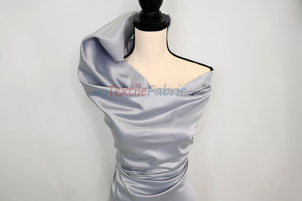 Lamour Satin Fabric | Polyester Matte Satin | Peau De Soie | 60" Wide | Wedding Dress, Tablecloth, Multiple Colors