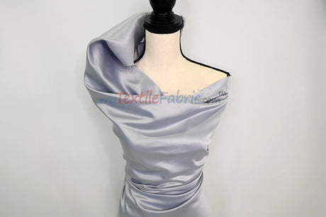 Lamour Satin Fabric | Polyester Matte Satin | Peau De Soie | 60" Wide | Wedding Dress, Tablecloth, Multiple Colors