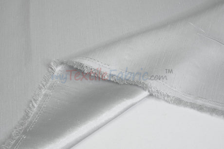 Shantung Satin Fabric | Satin Dupioni Silk Fabric | 60" Wide | Multiple Colors | Yards & Bolts