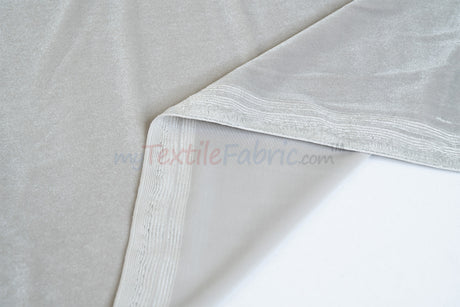 Soft and Plush Stretch Velvet Fabric | Stretch Velvet Spandex | 58" Wide | Spandex Velour for Apparel, Costume, Cosplay, Drapes |
