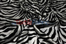 Animal Zebra Satin Fabric | Soft Satin Zebra Charmeuse Fabric | 60" Wide | Multiple Colors |