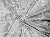Victorian Damask Jacquard Fabric | Victorian Damask Brocade | 60" Wide | Drapery, Curtains, Tablecloth, Costume | Multiple Colors |