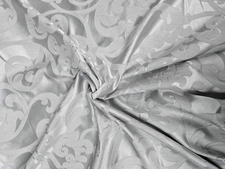 Victorian Damask Jacquard Fabric | Victorian Damask Brocade | 60" Wide | Drapery, Curtains, Tablecloth, Costume | Multiple Colors |