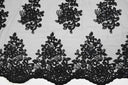Camilla Embroidery Fabric | Bridal Lace Design YX 1098 | 52" Wide |