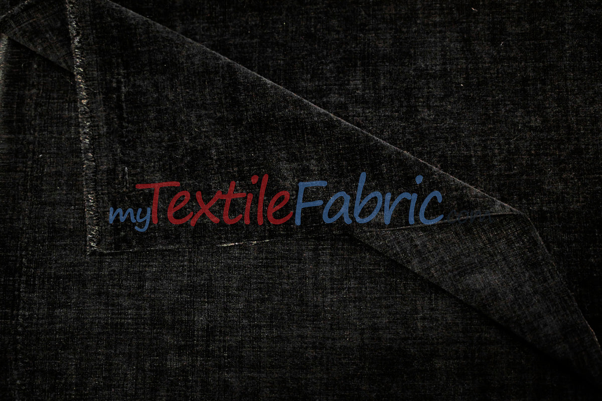 Chenille Fabric | 60" Wide | Ultra Soft Velvety Upholstery & Apparel Fabric