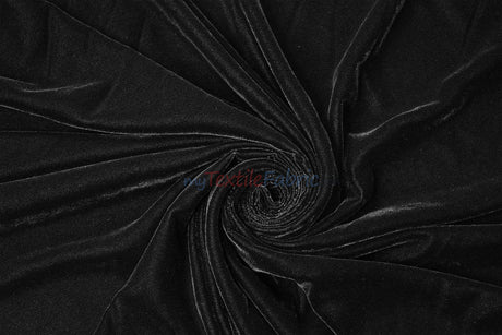 Micro Velvet Fabric by the Yard | Crown Velvet | 45" Wide | Multiple Colors |