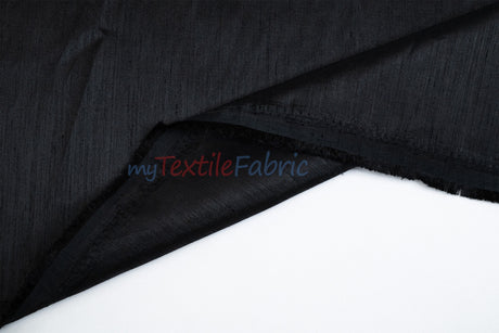 IFR Extra Wide Dupioni Silk | 100% Polyester Faux Dupioni Fabric | 120" Wide | Multiple Colors |
