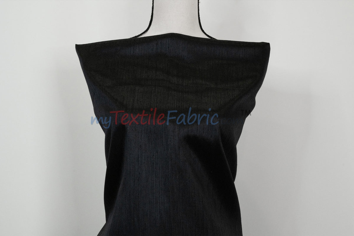 IFR Extra Wide Dupioni Silk | 100% Polyester Faux Dupioni Fabric | 120" Wide | Multiple Colors |