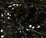 New York Dazzle Sequins Fabric | 6mm Sequins Fabric | 52" Wide | Multiple Colors |