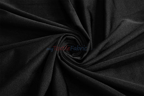 Nylon Spandex 4 Way Stretch Fabric | 60" Width | Great for Swimwear, Dancewear, Waterproof, Tablecloths, Chair Covers | Multiple Colors |