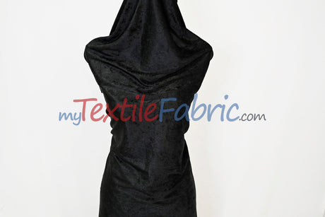 Panne Velvet Fabric | 60" Wide | Crush Panne Velour | Apparel, Costumes, Cosplay, Curtains, Drapery & Home Decor
