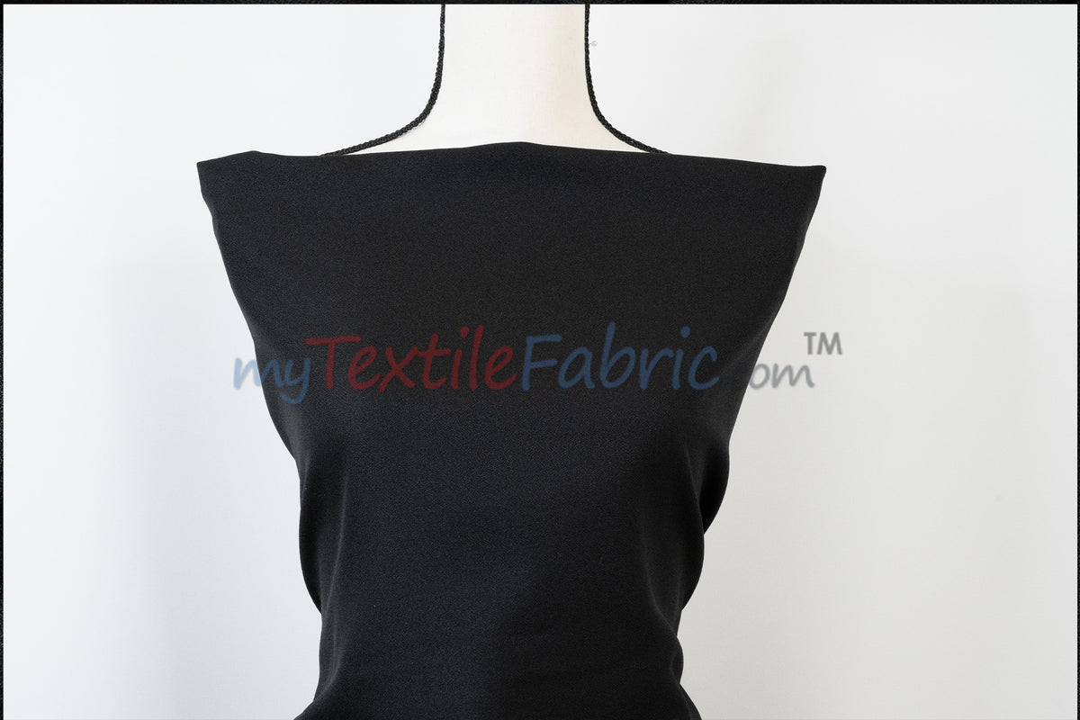 Polyester Crepe Fabric by the Yard | 100% Polyester | 60" Wide |