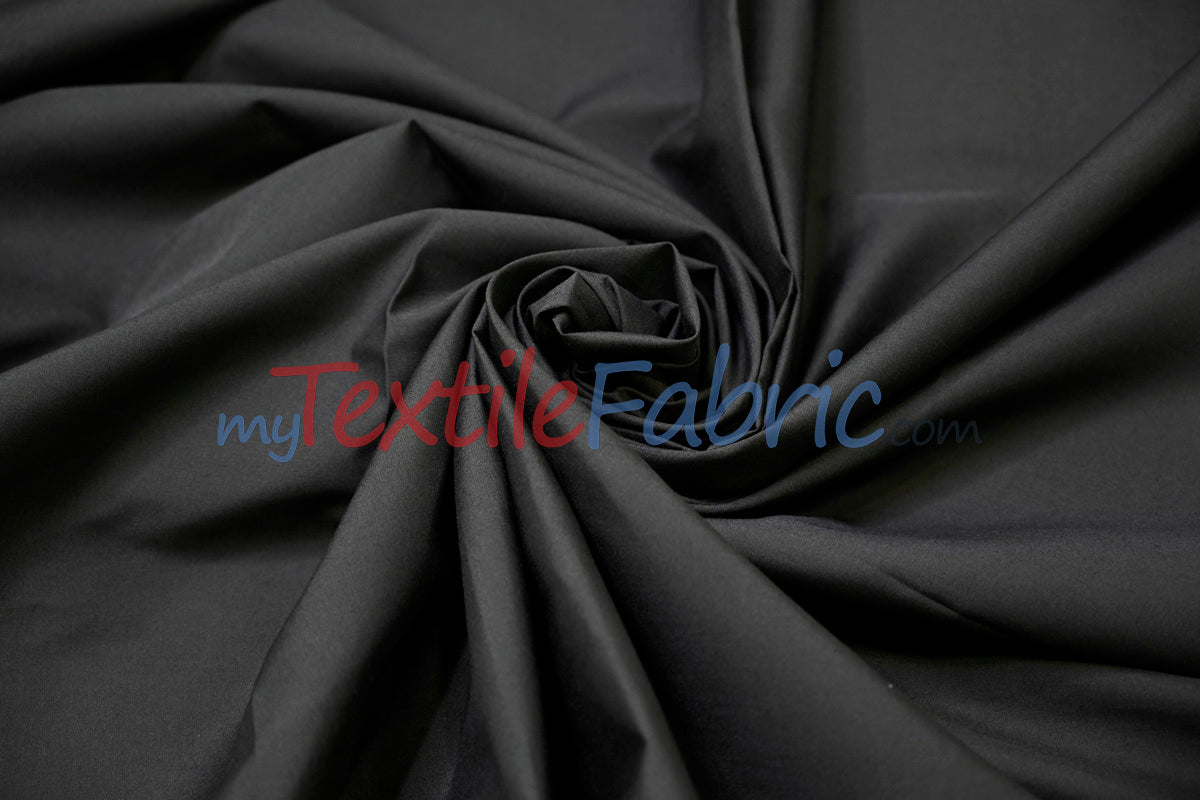 Polyester Cotton Broadcloth Fabric | 60" Wide | Solid Colors | Continuous Yards | Multiple Colors |