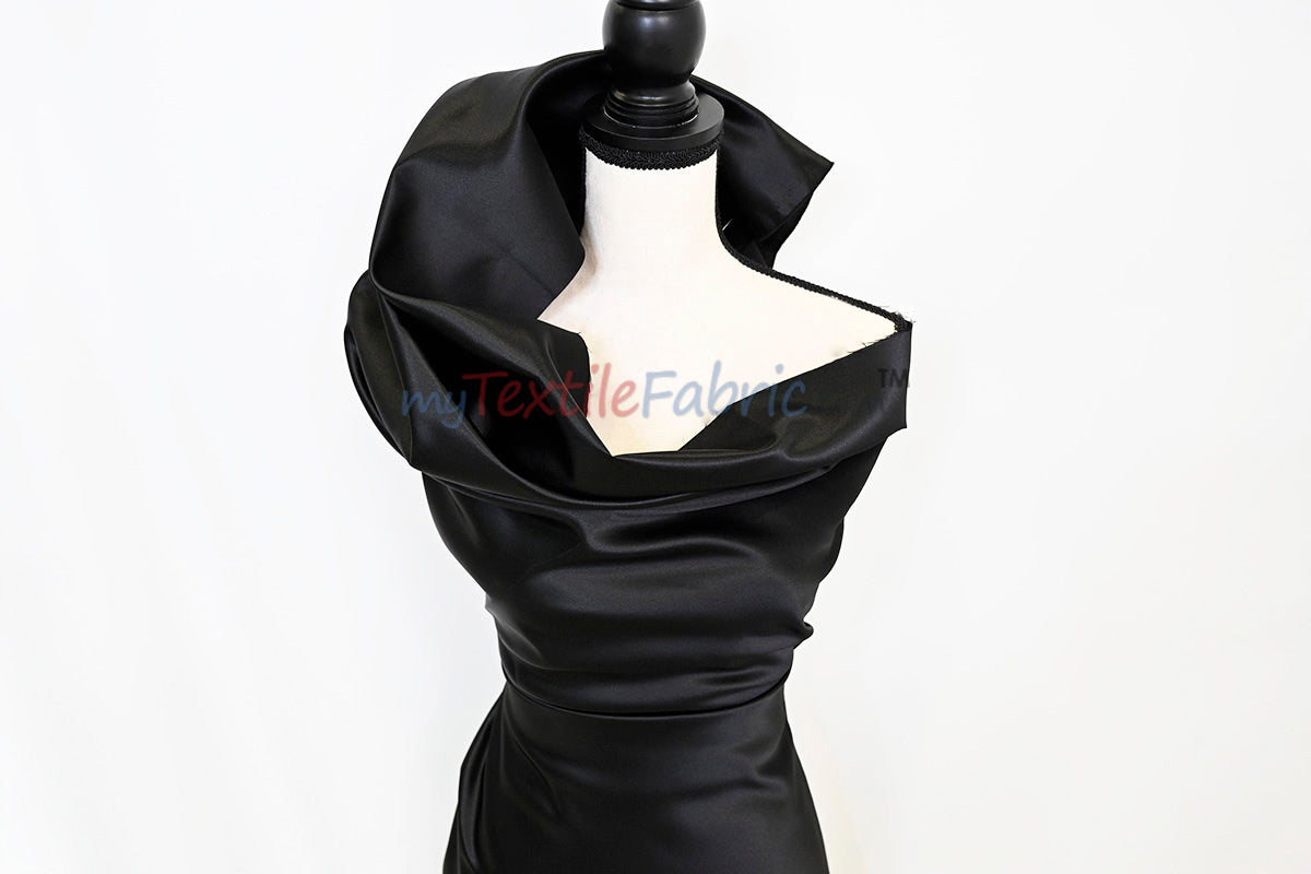 Lamour Satin Fabric | Polyester Matte Satin | Peau De Soie | 60" Wide | Wedding Dress, Tablecloth, Multiple Colors