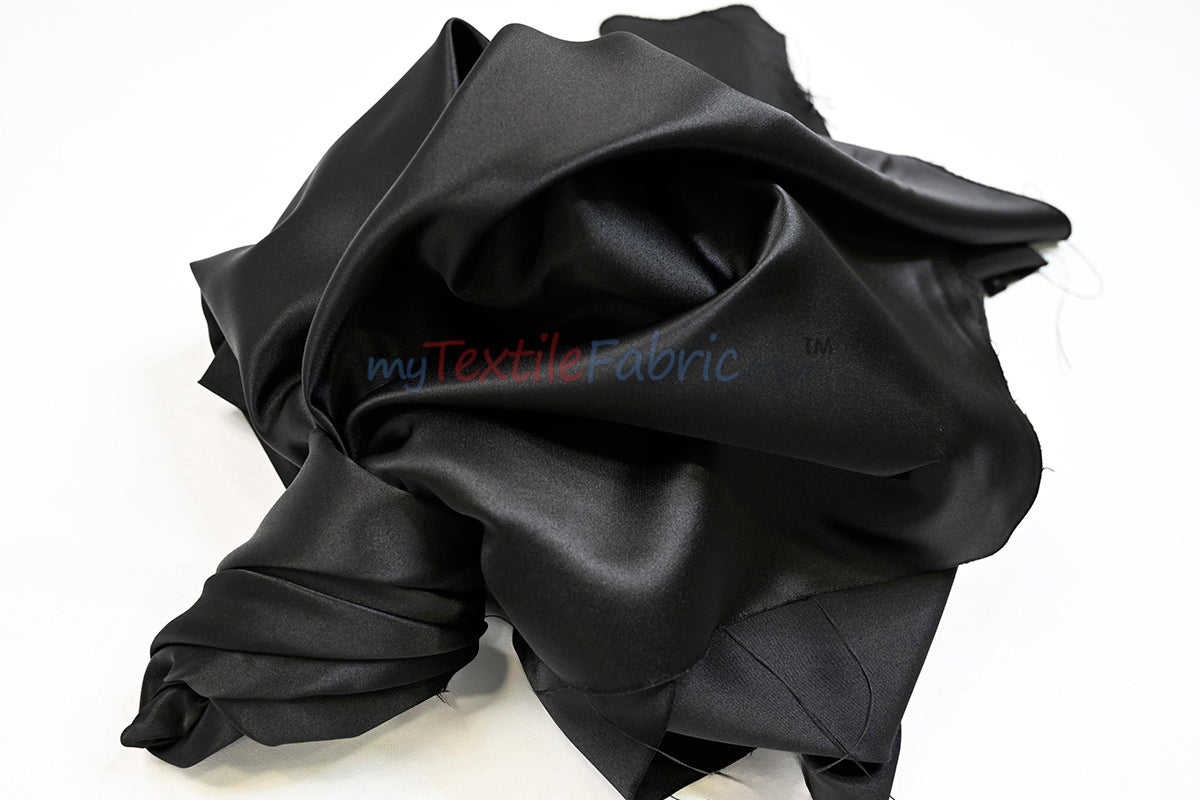 Lamour Satin Fabric | Polyester Matte Satin | Peau De Soie | 60" Wide | Wedding Dress, Tablecloth, Multiple Colors