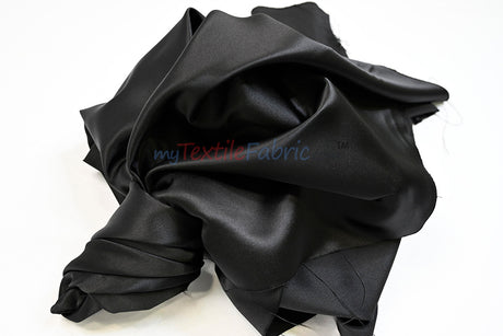 Stretch Matte Satin Peau de Soie Fabric | 60" Wide | Stretch Duchess Satin | Stretch Dull Lamour Satin for Bridal, Wedding, Costumes, Bridesmaid Dress
