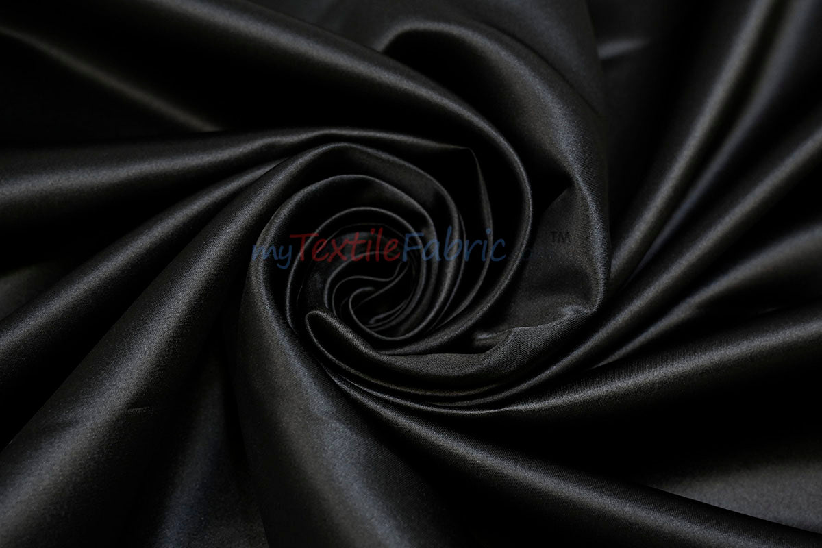 Lamour Satin Fabric | Polyester Matte Satin | Peau De Soie | 60" Wide | Wedding Dress, Tablecloth, Multiple Colors