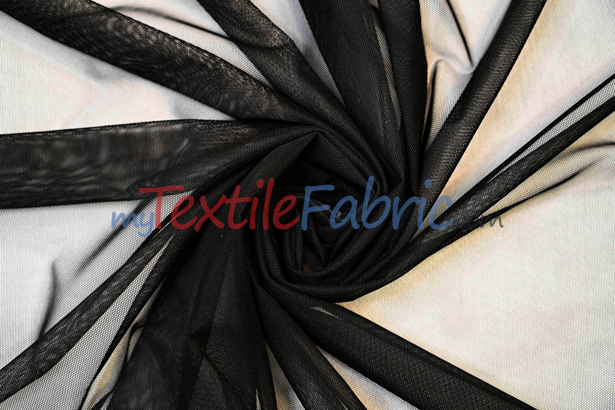 Super Soft Power Mesh Spandex | 20% Spandex | 60" Wide | 4 Way Stretch | Multiple Colors |