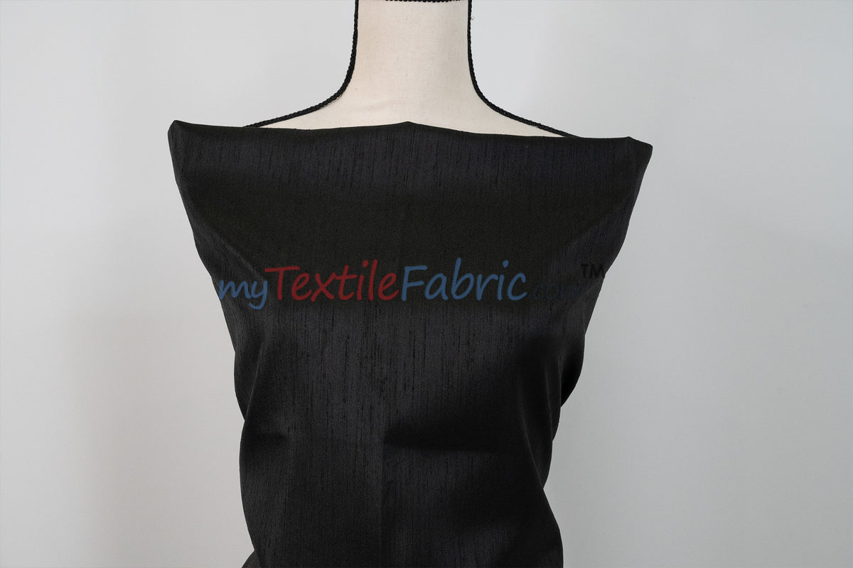 Shantung Satin Fabric | Satin Dupioni Silk Fabric | 60" Wide | Multiple Colors | Yards & Bolts
