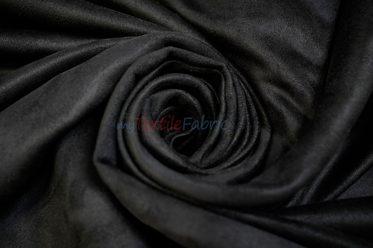 Suede Fabric | Microsuede | 40 Colors | 60" Wide | Faux Suede | Upholstery Weight, Tablecloth, Bags, Pouches, Cosplay, Costume | Continuous Yards |
