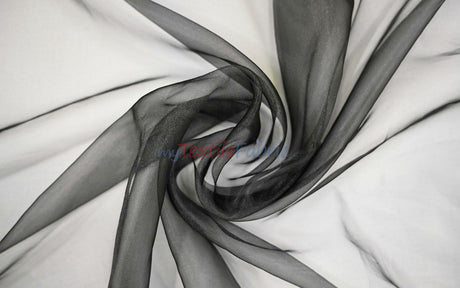Super Organza Fabric | Semi-Sheen Sheer | 100% Polyester | 60” Wide | By the Yard