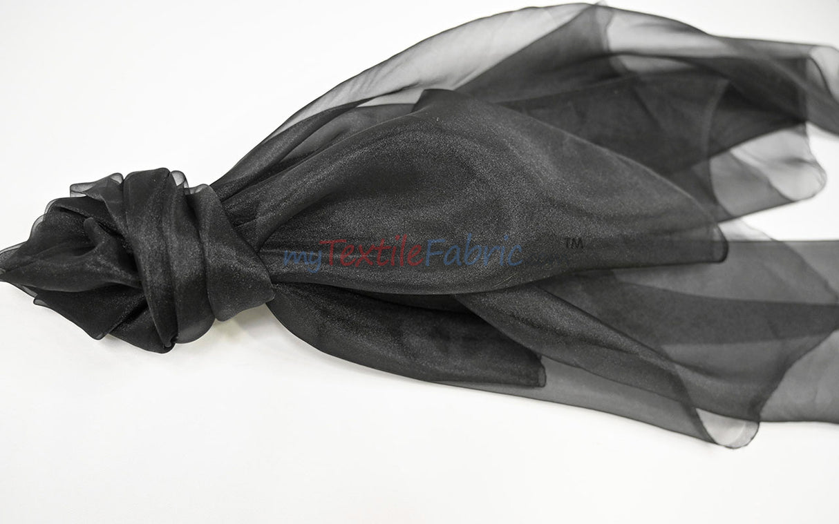 Super Organza Fabric | Semi-Sheen Sheer | 100% Polyester | 60” Wide | By the Yard