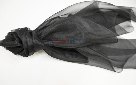 Super Organza Fabric | Semi-Sheen Sheer | 100% Polyester | 60” Wide | By the Yard