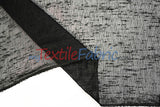 Swiss Sheer Fabric | Linen-Look Sheer Drapery | 130″ Wide | Event & Home Curtains | Available in 15 Colors
