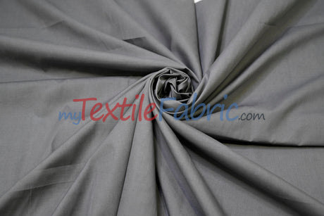 Polyester Cotton Broadcloth Fabric | 60" Wide | Solid Colors | Continuous Yards and by Bolt